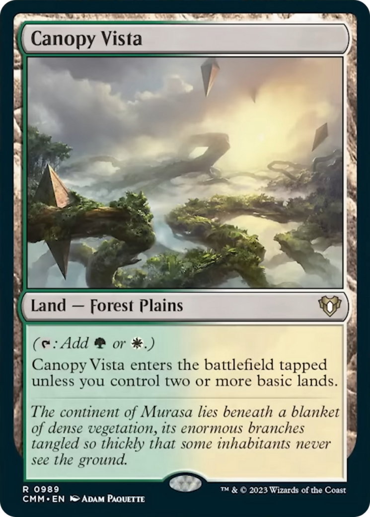 Canopy Vista [Commander Masters] - The Mythic Store | 24h Order Processing