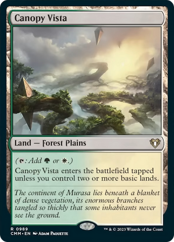 Canopy Vista [Commander Masters] - The Mythic Store | 24h Order Processing