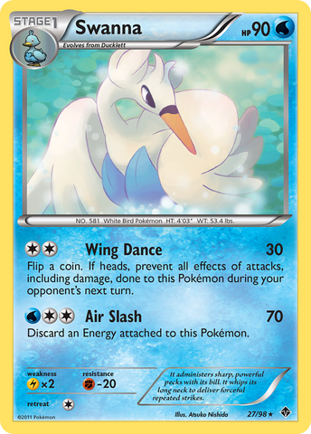 Swanna (27/98) [Black & White: Emerging Powers] - The Mythic Store | 24h Order Processing