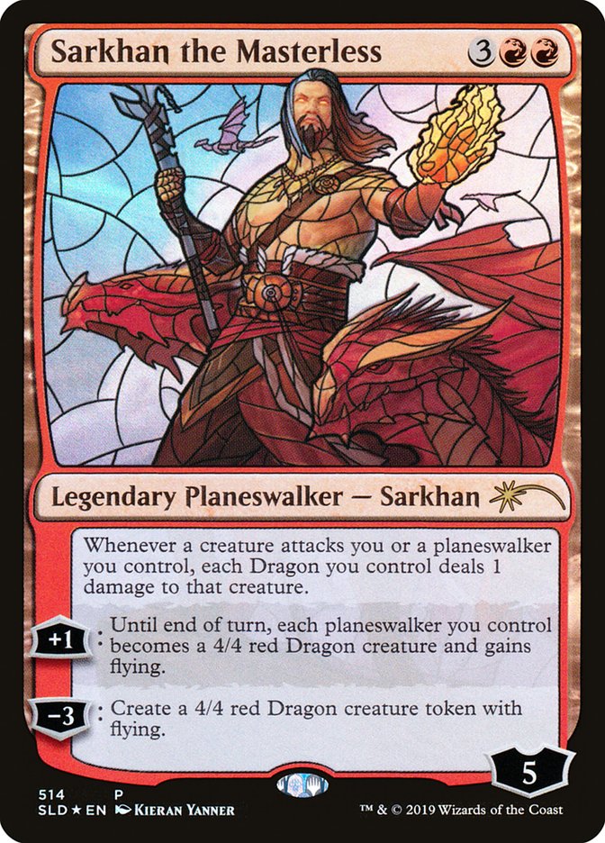 Sarkhan the Masterless (Stained Glass) [Secret Lair Drop Promos] - The Mythic Store | 24h Order Processing