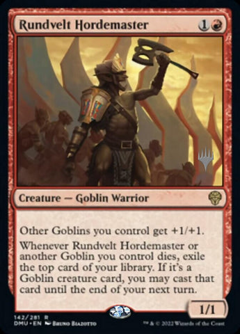 Rundvelt Hordemaster (Promo Pack) [Dominaria United Promos] - The Mythic Store | 24h Order Processing