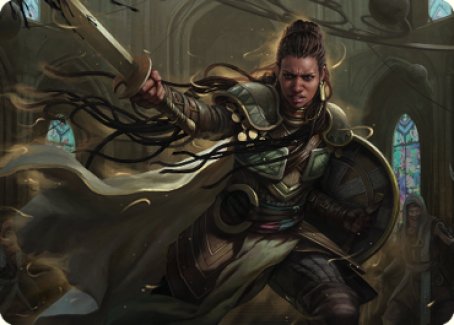 Shanna, Purifying Blade Art Card 1 [Dominaria United Art Series] - The Mythic Store | 24h Order Processing