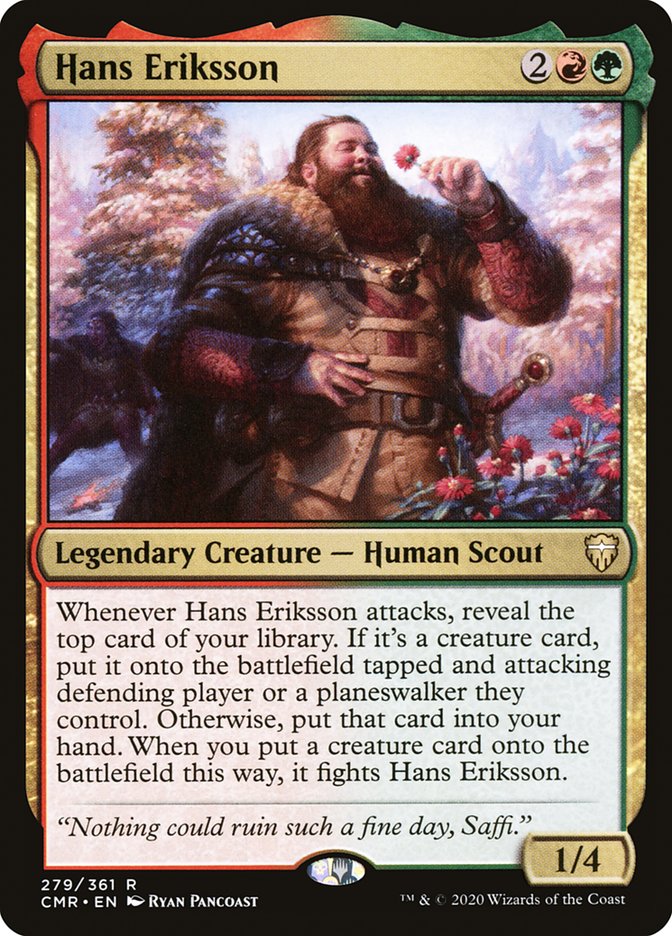 Hans Eriksson [Commander Legends] - The Mythic Store | 24h Order Processing