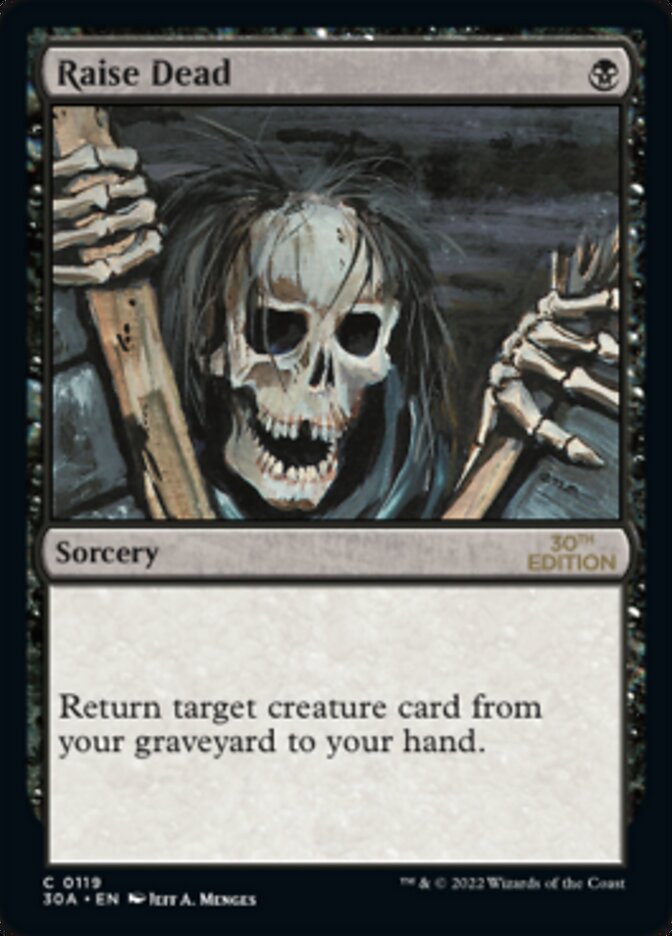 Raise Dead [30th Anniversary Edition] - The Mythic Store | 24h Order Processing