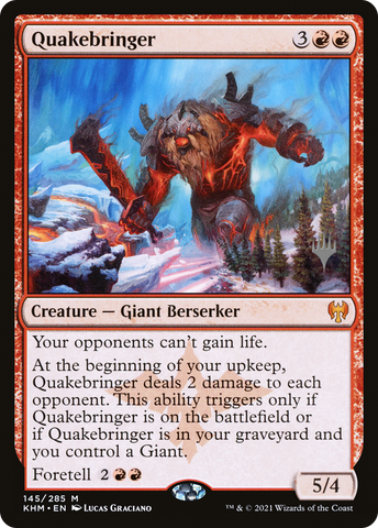 Quakebringer (Promo Pack) [Kaldheim Promos] - The Mythic Store | 24h Order Processing