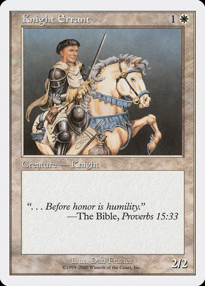 Knight Errant [Starter 2000] - The Mythic Store | 24h Order Processing