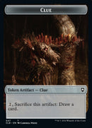 Shapeshifter (022) // Clue Double-Sided Token [Commander Legends: Battle for Baldur's Gate Tokens] - The Mythic Store | 24h Order Processing