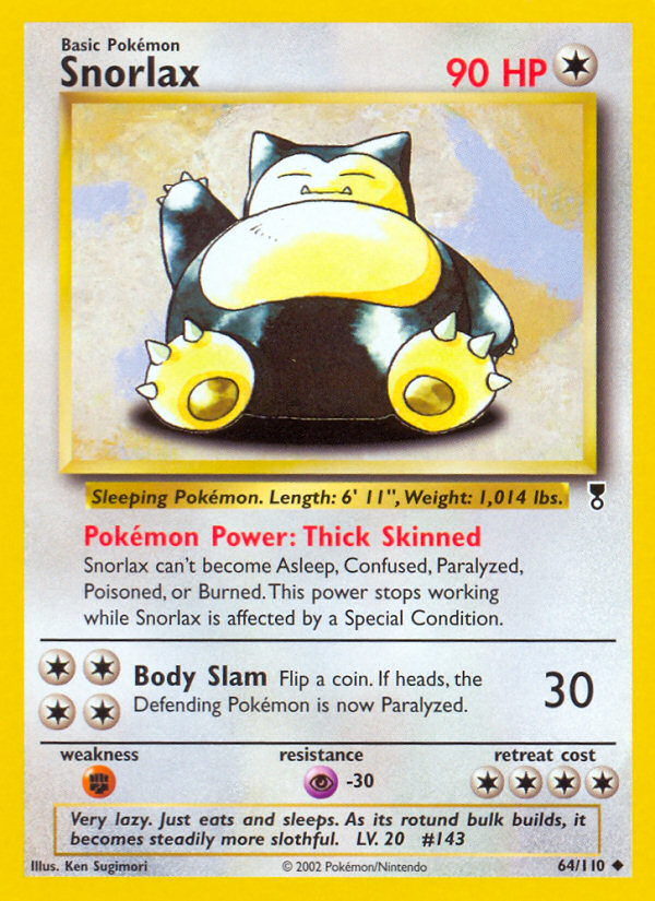 Snorlax (64/110) [Legendary Collection] - The Mythic Store | 24h Order Processing