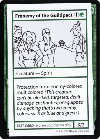 Frenemy of the Guildpact (2021 Edition) [Mystery Booster Playtest Cards] - The Mythic Store | 24h Order Processing