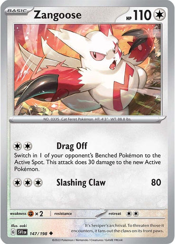 Zangoose (147/198) [Scarlet & Violet: Base Set] - The Mythic Store | 24h Order Processing