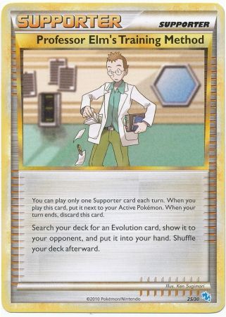 Professor Elm's Training Method (25/30) [HeartGold & SoulSilver: Trainer Kit - Gyarados] - The Mythic Store | 24h Order Processing