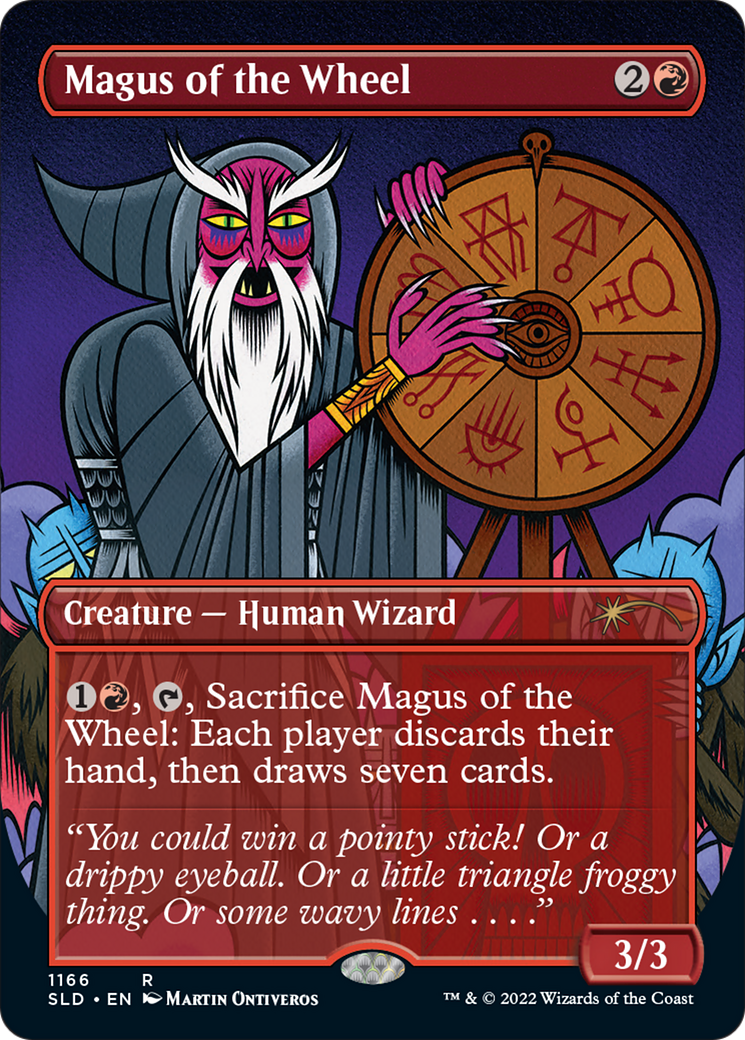 Magus of the Wheel (Borderless) [Secret Lair Drop Series] - The Mythic Store | 24h Order Processing