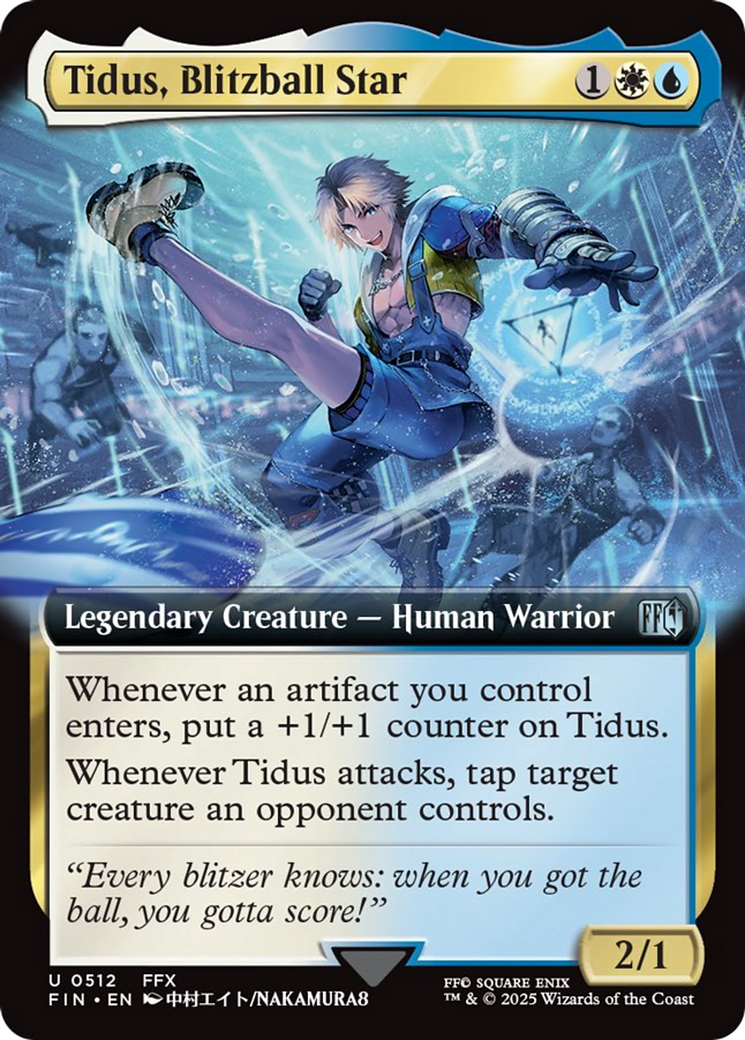 Tidus, Blitzball Star (Extended Art) [FINAL FANTASY] - The Mythic Store | 24h Order Processing