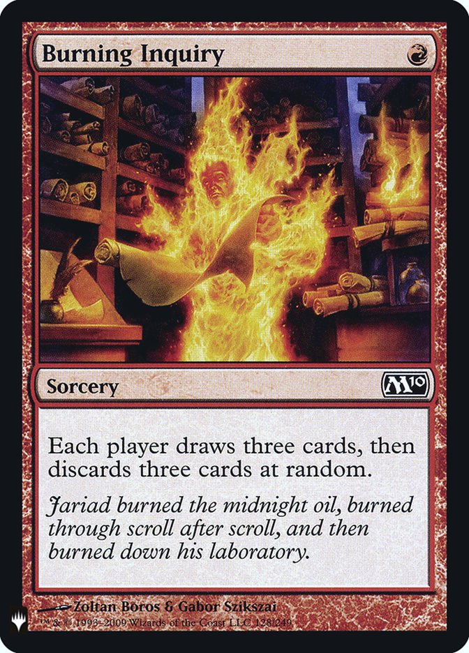 Burning Inquiry [Mystery Booster] - The Mythic Store | 24h Order Processing