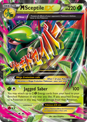 M Sceptile EX (8/98) [XY: Ancient Origins] - The Mythic Store | 24h Order Processing