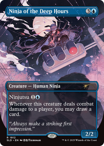 Ninja of the Deep Hours (Rainbow Foil) [Secret Lair Drop Series] - The Mythic Store | 24h Order Processing