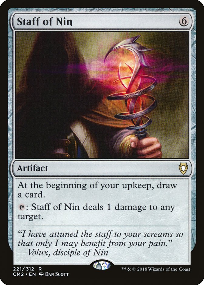 Staff of Nin [Commander Anthology Volume II] - The Mythic Store | 24h Order Processing