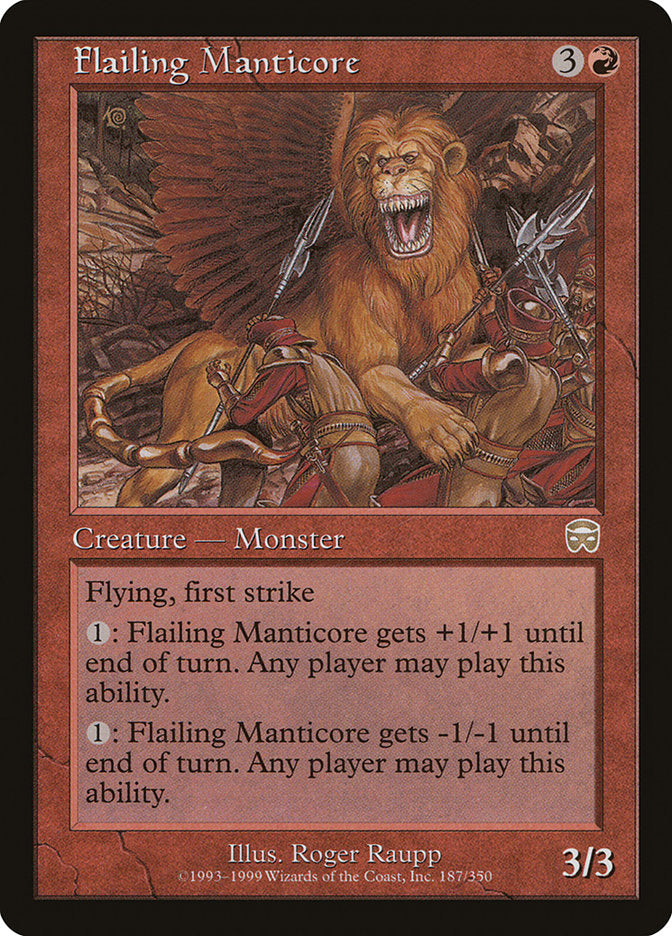 Flailing Manticore [Mercadian Masques] - The Mythic Store | 24h Order Processing