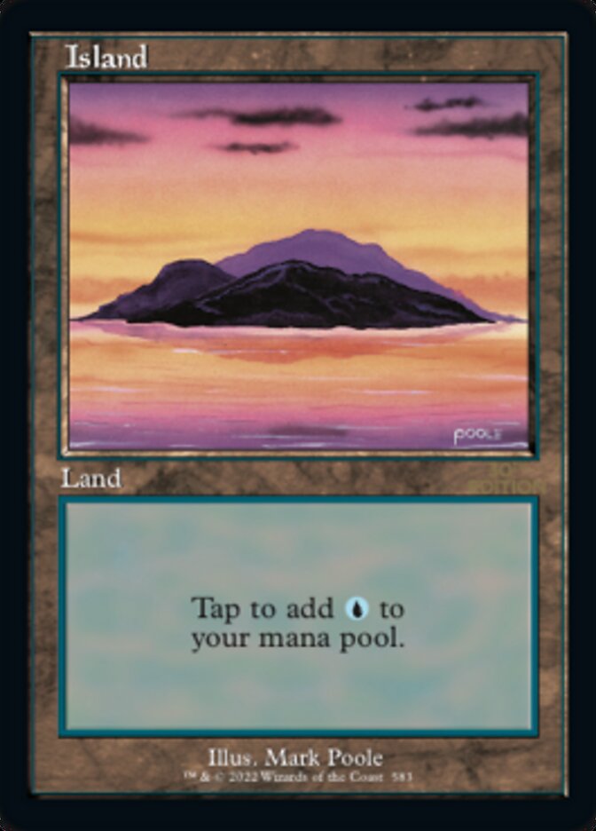 Island (Retro) (583) [30th Anniversary Edition] - The Mythic Store | 24h Order Processing