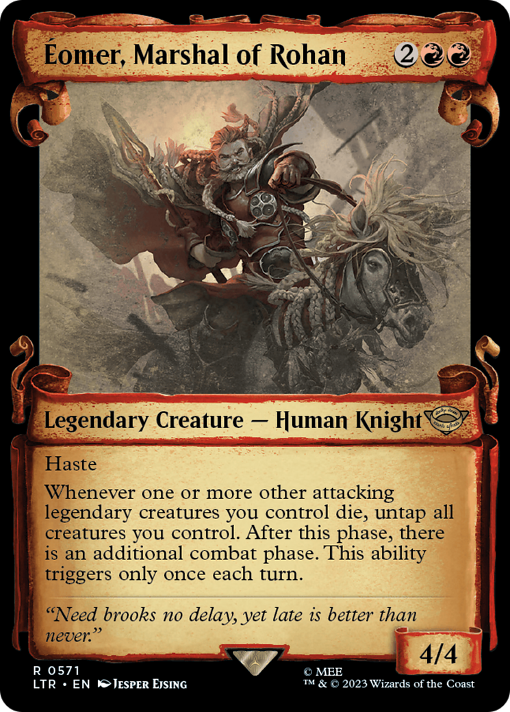 Eomer, Marshal of Rohan [The Lord of the Rings: Tales of Middle-Earth Showcase Scrolls] - The Mythic Store | 24h Order Processing
