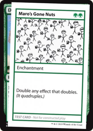 Maro's Gone Nuts (2021 Edition) [Mystery Booster Playtest Cards] - The Mythic Store | 24h Order Processing
