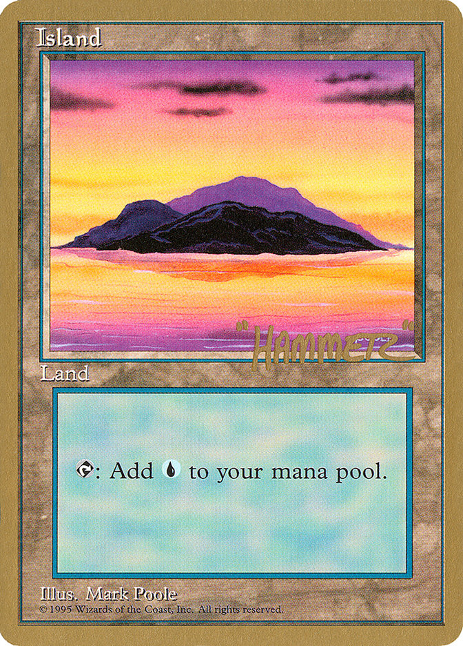 Island (shr368) (Shawn "Hammer" Regnier) [Pro Tour Collector Set] - The Mythic Store | 24h Order Processing