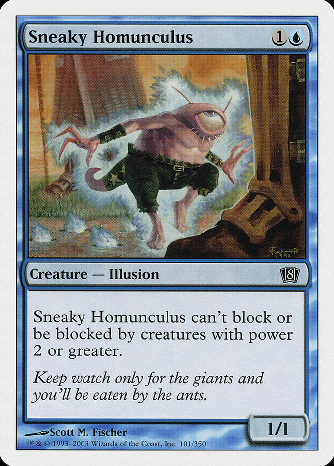 Sneaky Homunculus [Eighth Edition] - The Mythic Store | 24h Order Processing