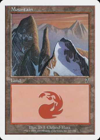 Mountain (337) [Seventh Edition] - The Mythic Store | 24h Order Processing