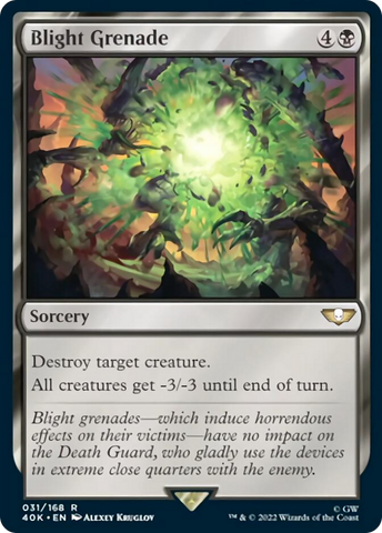 Blight Grenade [Warhammer 40,000] - The Mythic Store | 24h Order Processing