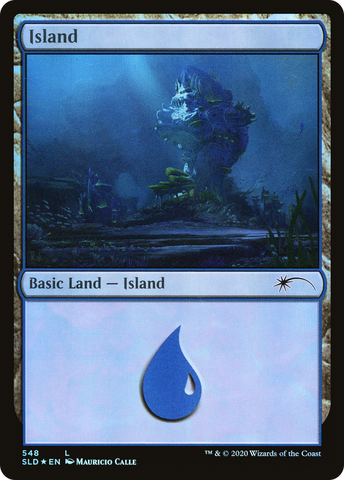 Island (Under the Sea) (548) [Secret Lair Drop Promos] - The Mythic Store | 24h Order Processing