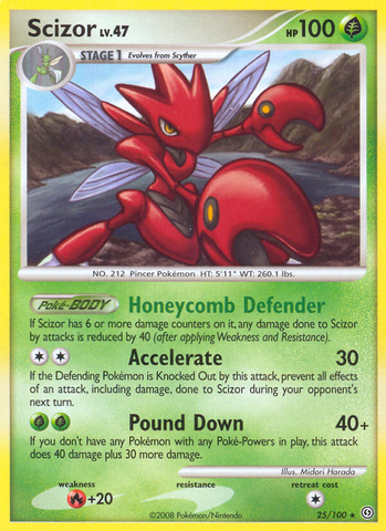 Scizor (25/100) [Diamond & Pearl: Stormfront] - The Mythic Store | 24h Order Processing