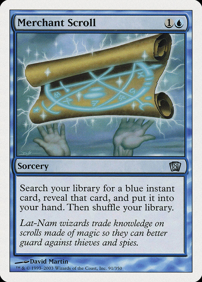 Merchant Scroll (8th Edition) [Oversize Cards] - The Mythic Store | 24h Order Processing