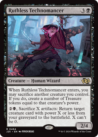 Ruthless Technomancer [Foundations Jumpstart] - The Mythic Store | 24h Order Processing