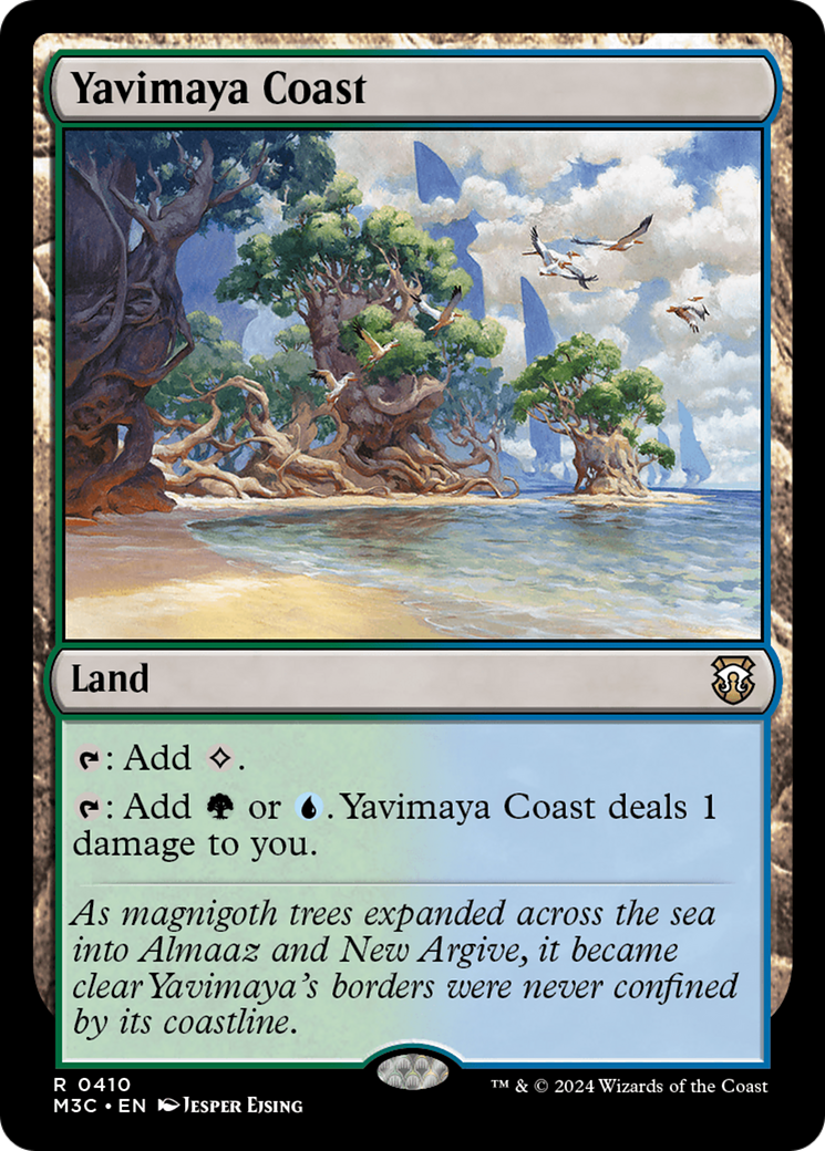 Yavimaya Coast (Ripple Foil) [Modern Horizons 3 Commander] - The Mythic Store | 24h Order Processing