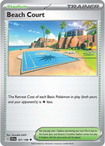 Beach Court (167/198) [Scarlet & Violet: Base Set] - The Mythic Store | 24h Order Processing