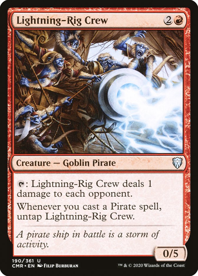 Lightning-Rig Crew [Commander Legends] - The Mythic Store | 24h Order Processing