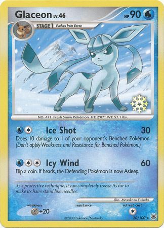 Glaceon (20/100) [Countdown Calendar Promos] - The Mythic Store | 24h Order Processing