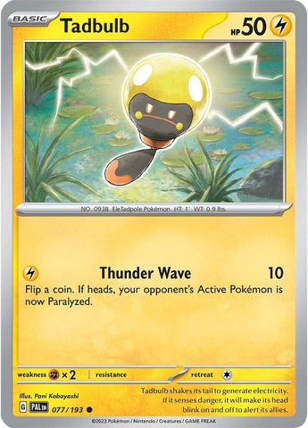 Tadbulb (077/193) [Scarlet & Violet: Paldea Evolved] - The Mythic Store | 24h Order Processing