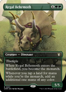 Regal Behemoth (Borderless Alternate Art) [Commander Masters] - The Mythic Store | 24h Order Processing