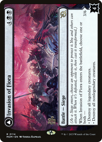 Invasion of Fiora // Marchesa, Resolute Monarch [March of the Machine Prerelease Promos] - The Mythic Store | 24h Order Processing