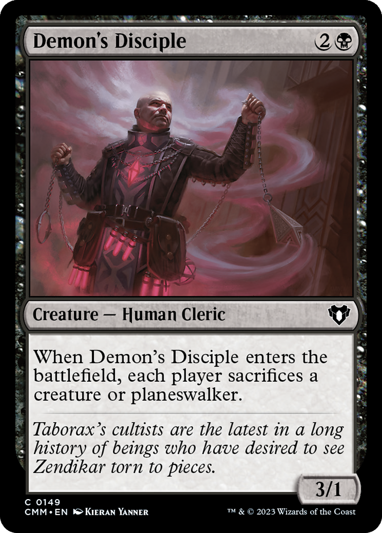 Demon's Disciple [Commander Masters] - The Mythic Store | 24h Order Processing