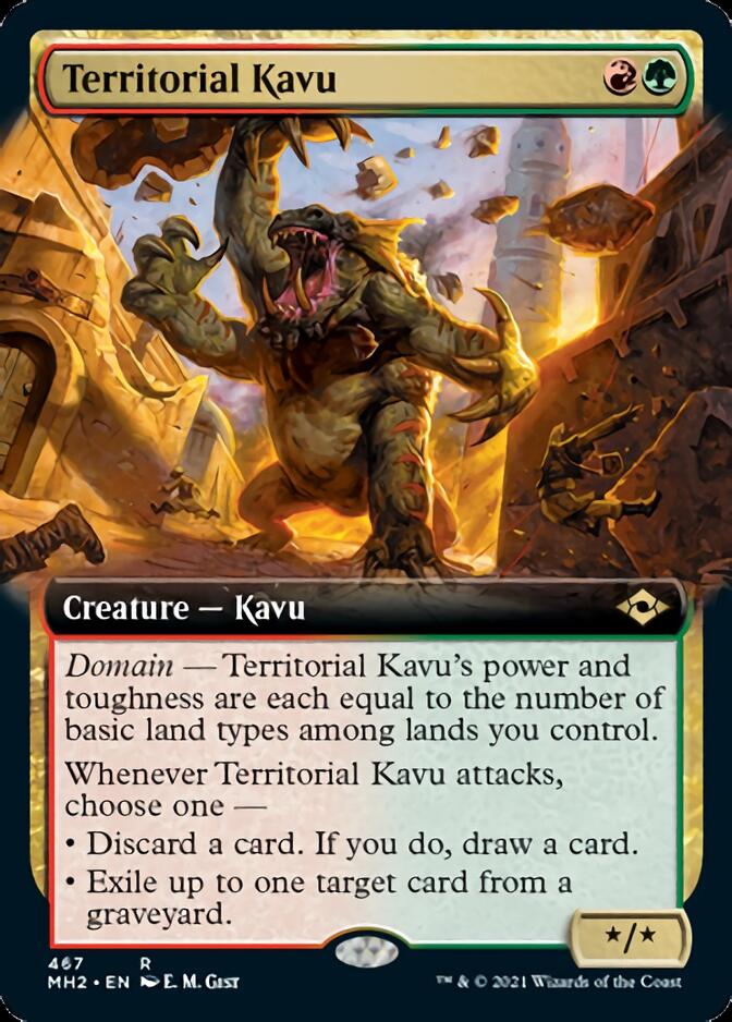 Territorial Kavu (Extended Art) [Modern Horizons 2] - The Mythic Store | 24h Order Processing