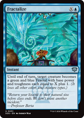 Fractalize [Secrets of Strixhaven] - The Mythic Store | 24h Order Processing
