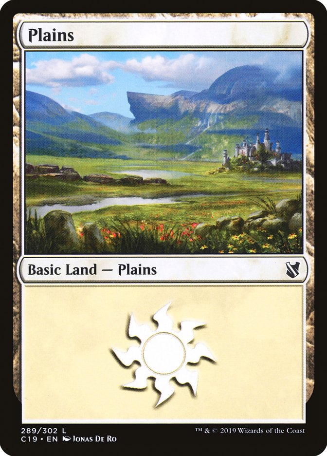 Plains (289) [Commander 2019] - The Mythic Store | 24h Order Processing