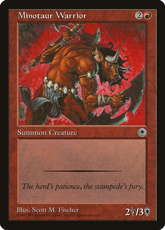 Minotaur Warrior [Portal] - The Mythic Store | 24h Order Processing