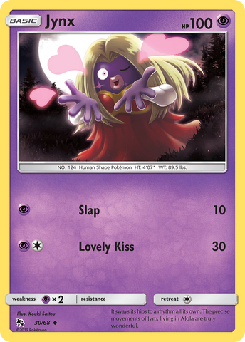 Jynx (30/68) [Sun & Moon: Hidden Fates] - The Mythic Store | 24h Order Processing