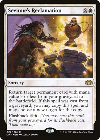 Sevinne's Reclamation [Dominaria Remastered] - The Mythic Store | 24h Order Processing
