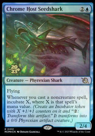 Chrome Host Seedshark [March of the Machine Prerelease Promos] - The Mythic Store | 24h Order Processing