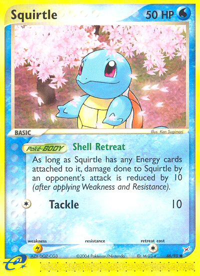 Squirtle (46/95) [EX: Team Magma vs Team Aqua] - The Mythic Store | 24h Order Processing