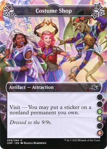 Costume Shop (3-4-6) [Unfinity] - The Mythic Store | 24h Order Processing